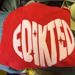 Red EDIKTED Sweatshirt